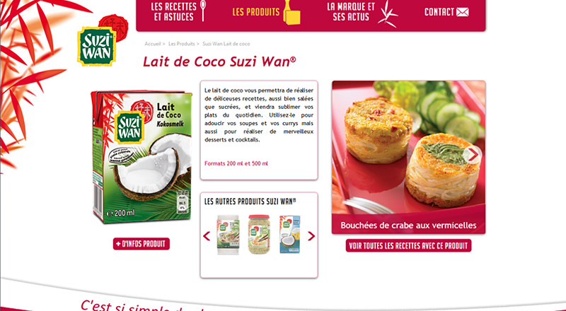 Suzi Wan® Produits asiatiques – Alimentation