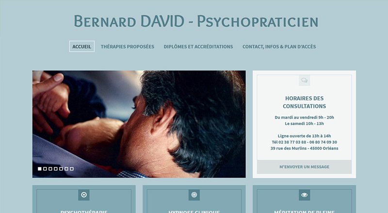 Bernard DAVID Psychopraticien