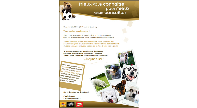 Newsletters & Emailings Groupe Mars