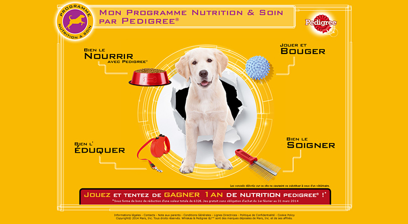 Programme Nutrition & Soin Pedigree® & Whiskas®