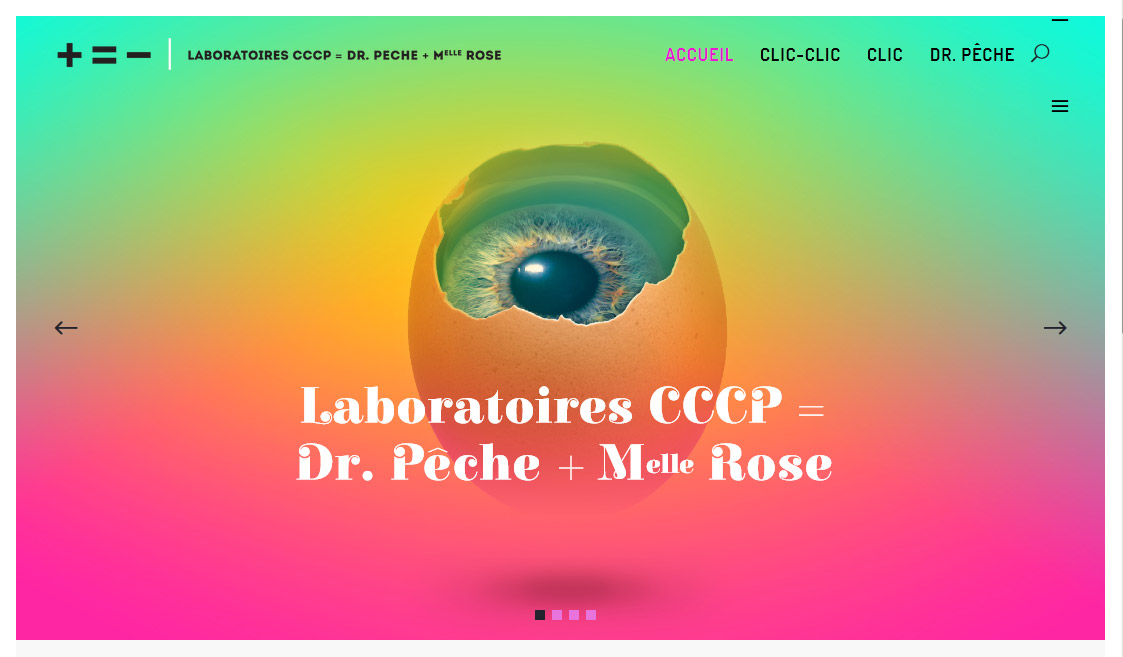 Laboratoires CCCP = Dr. Pêche + Melle Rose