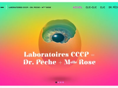 Laboratoires CCCP = Dr. Pêche + Melle Rose